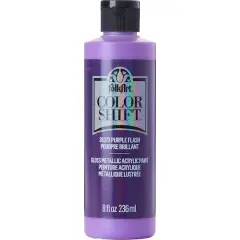 FolkArt&reg; Color Shift&trade; Gloss Metallic Acrylic Paint 36373 Purple Flash