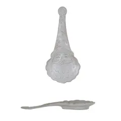 Hello Honey&reg; 9" Stoneware Santa Spoon Rest