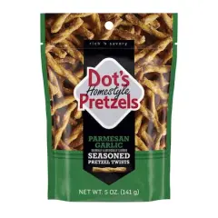 Dot's Homestyle Pretzels Parmesan Garlic Seasoned Pretzel Twists