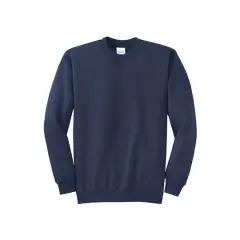 Port & Company&reg; Brights Core Fleece Crewneck Sweatshirt Navy