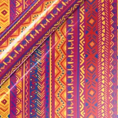Siser&reg; EasyPatterns&reg; Plus Bohemian Stripes Heat Transfer Vinyl, 36" Gold