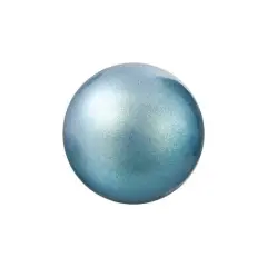 Preciosa Maxima 6mm Pearlescent Glass Nacre Pearls, 40ct.Blue
