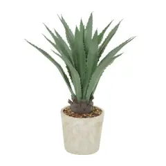 2.5ft. Potted Beige Plastic Contemporary Artificial Foliage