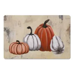 Painted Pumpkins Floor Mat