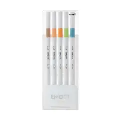EMOTT Nature 5 Color Fineliner Pen Set