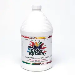 Color Splash!&reg; Liquid Tempera Paint, 128oz. White