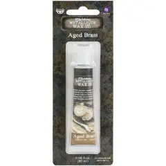 Finnabair&reg; Art Alchemy Metallique Wax, 0.68oz. Aged Brass