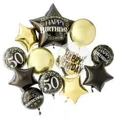 Better with Age Foil Balloon Bundle 50 years