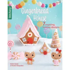 Leisure Arts&reg; Handmade Holiday Gingerbread House Book