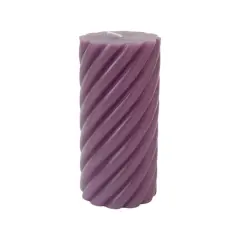 3" x 6" Twisted Scented Pillar Candle by Ashland&reg; Iris and Rosewater