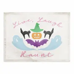 Live Laugh Haunt Poly Twill Placemat