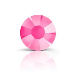 Preciosa MAXIMA SS12 Neon Flatback Czech Crystals, 144ct. Neon Pink