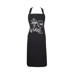 DII&reg; Will Cook For Wine Chef Apron