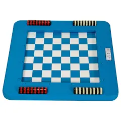 Swim Central 20" Floating Checkers & Backgammon Magnetic Swimming Pool Board Game Combo