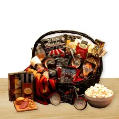 He's A Motorcycle Man Gift Basket