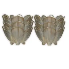 Hello Honey&reg; Glazed Porcelain Flower Bowl Set, 6ct.