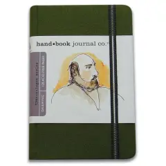 Global Art Travelogue Cadmium Green Drawing Journal