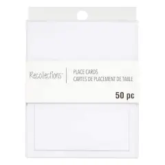Place Cards by Recollections&trade;, 50ct. Silver