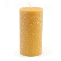 Root Candles 3" x 6" Unscented Timberline&trade; Pillar Candle Butterscotch