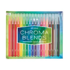 OOLY Chroma Blends Watercolor Brush Markers Set