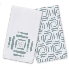 Busy Being Free Tea Towel Set