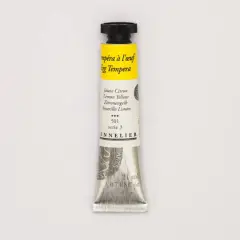 Sennelier Egg Tempera Tube, 21mL 501 Lemon Yellow S2
