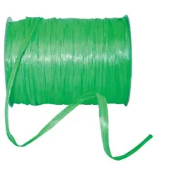 JAM Paper 1/4" Matte Raffia Ribbon, 100yd. Citrus