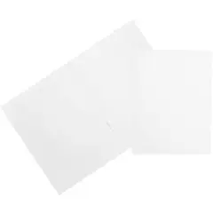 JAM Paper Premium Matte 2-Pocket Folders, 6ct. White