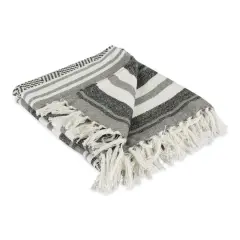 DII&reg; Black Farmhouse Woven Throw