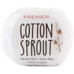 Premier&reg; Cotton Sprout&trade; Yarn White