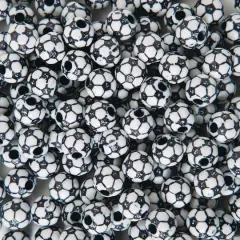 S&S&reg; Worldwide Plastic Soccer Beads, 12mm