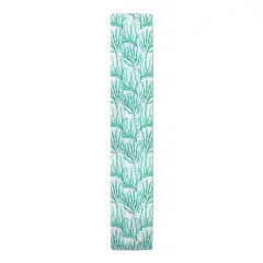 Coral Indoor/Outdoor Table Runner Teal