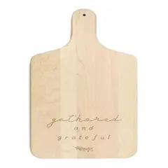Gathered and Grateful 8" x 17" Maple Paddle Cutting Board