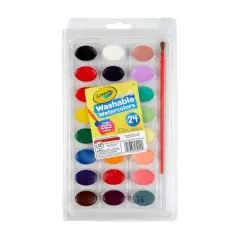 Crayola&reg; 24 Color Washable Watercolor Set