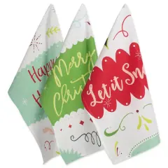 DII&reg; Winter Wishes Holiday Dishtowel Set