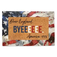Dear England Byeeeeee Coir Door Mat