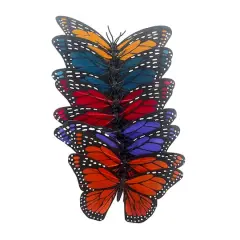 4.75" Multicolor Feather Butterflies, 10ct. by Ashland&reg;