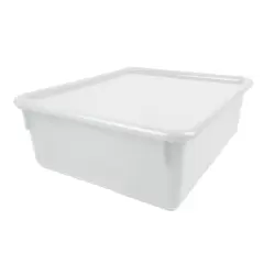 Romanoff&reg; Double Stowaway&reg; Tray with Lid Clear