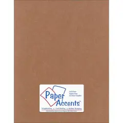 PA Paper&trade; Accents 8.5" x 11" 80lb. Clove Textured Cardstock, 25 Sheets
