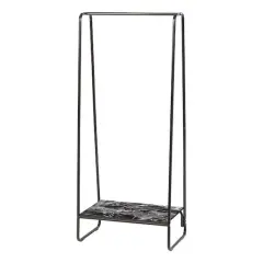 IRIS&reg; 2ft. x 5ft. Metal Clothing Rack Black