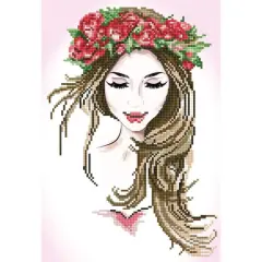 Diamond Dotz&reg; Intermediate Garland Beauty Diamond Painting Kit