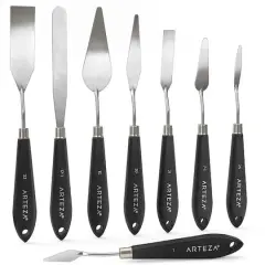 Arteza&reg; 8 Piece Palette Knives Set