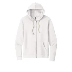 Next Level Unisex Santa Cruz Zip Hoodie White
