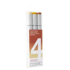 Copic&reg; Sketch Marker Color Fusion Set 4, 3 Color Yellow Red