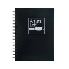 Black Hardcover Watercolor Book by Artist's Loft&trade;, 5.5" x 8.5"