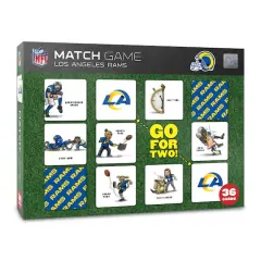 NFL Memory Match Game Los Angeles Rams