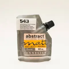 Sennelier Matt Abstract&reg; Acrylic, 60mL 543 Cadmium Yellow Deep Hue