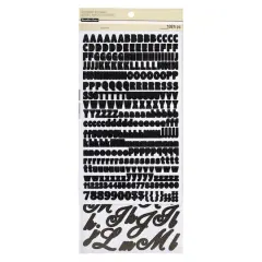 Recollections&trade; Alphabet Stickers, Value Pack Black
