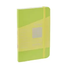 Fabriano&reg; EcoQua Plus Graph Stitch-Bound Notebook Lime