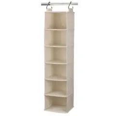 Household Essentials Cedarline 6-Shelf Hanging Closet Organizer